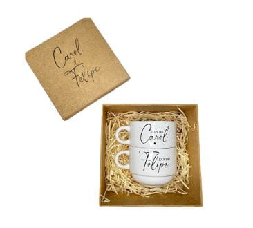 Caixa MDF xícara de café