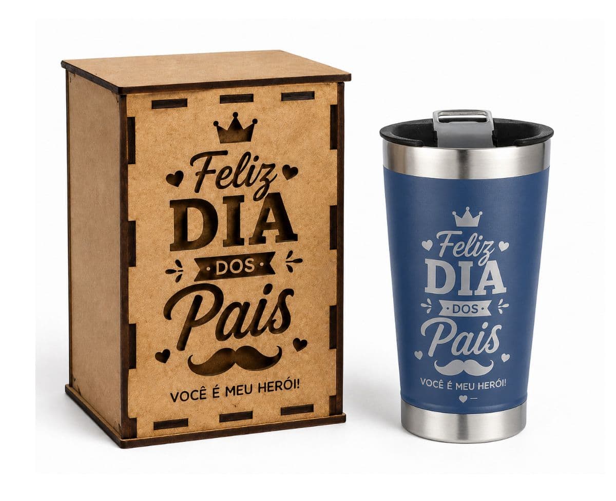 Caixa mdf copo