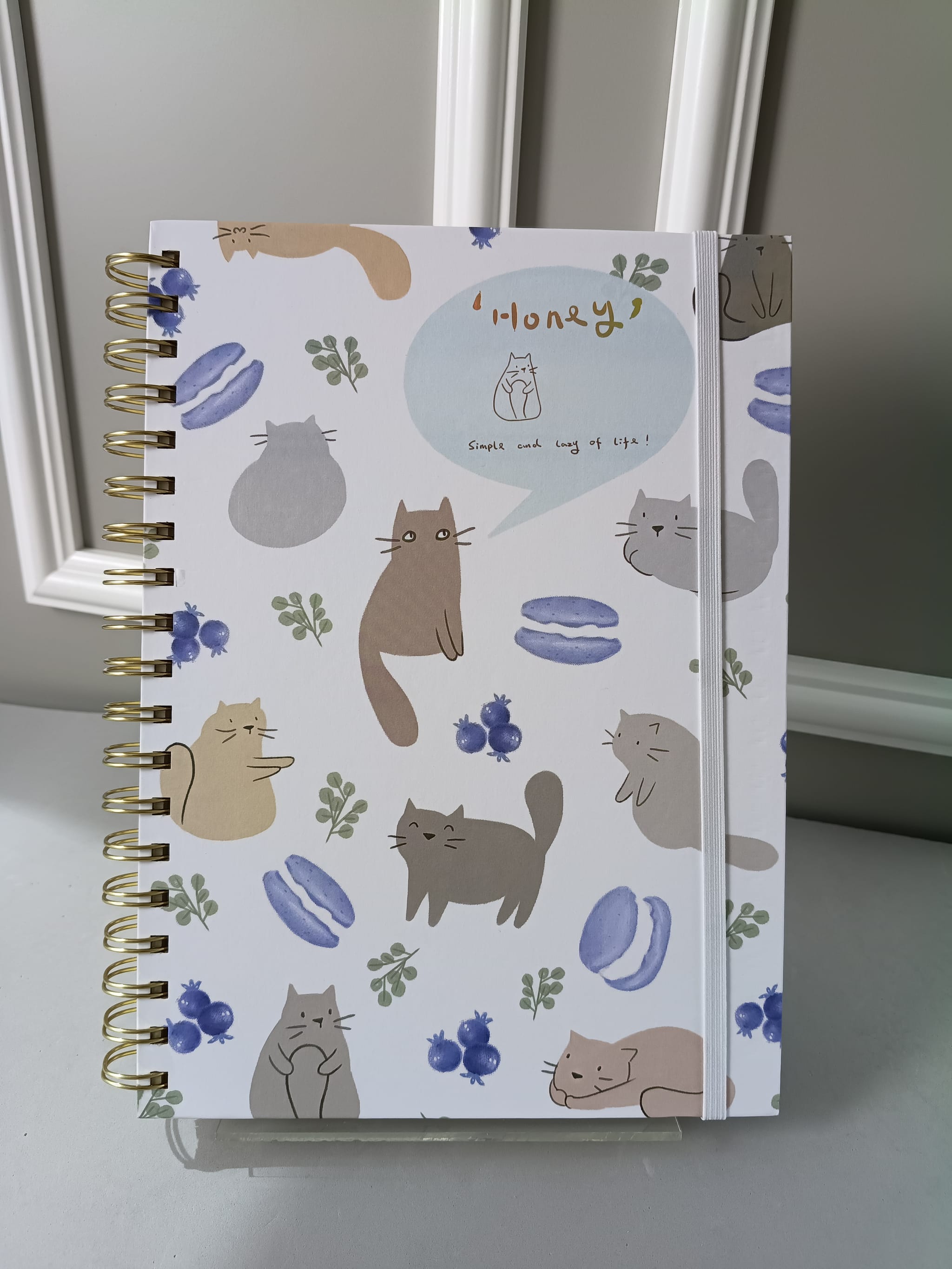 Caderno Gato Cats Uniso Colegial