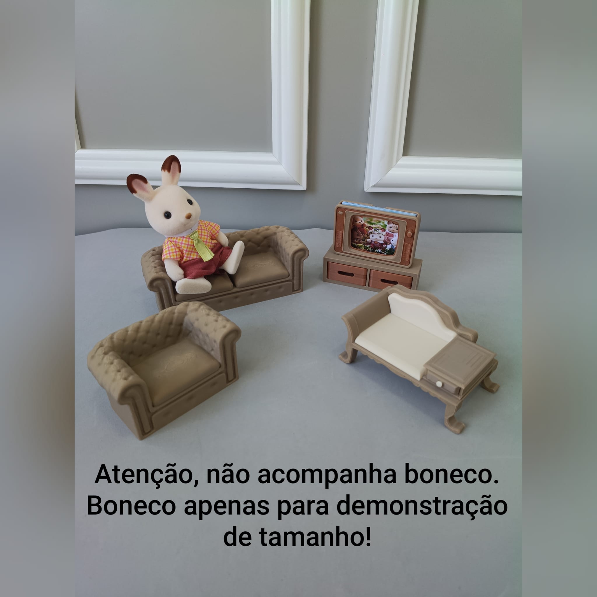 Sala para Sylvanian conjunto 3D