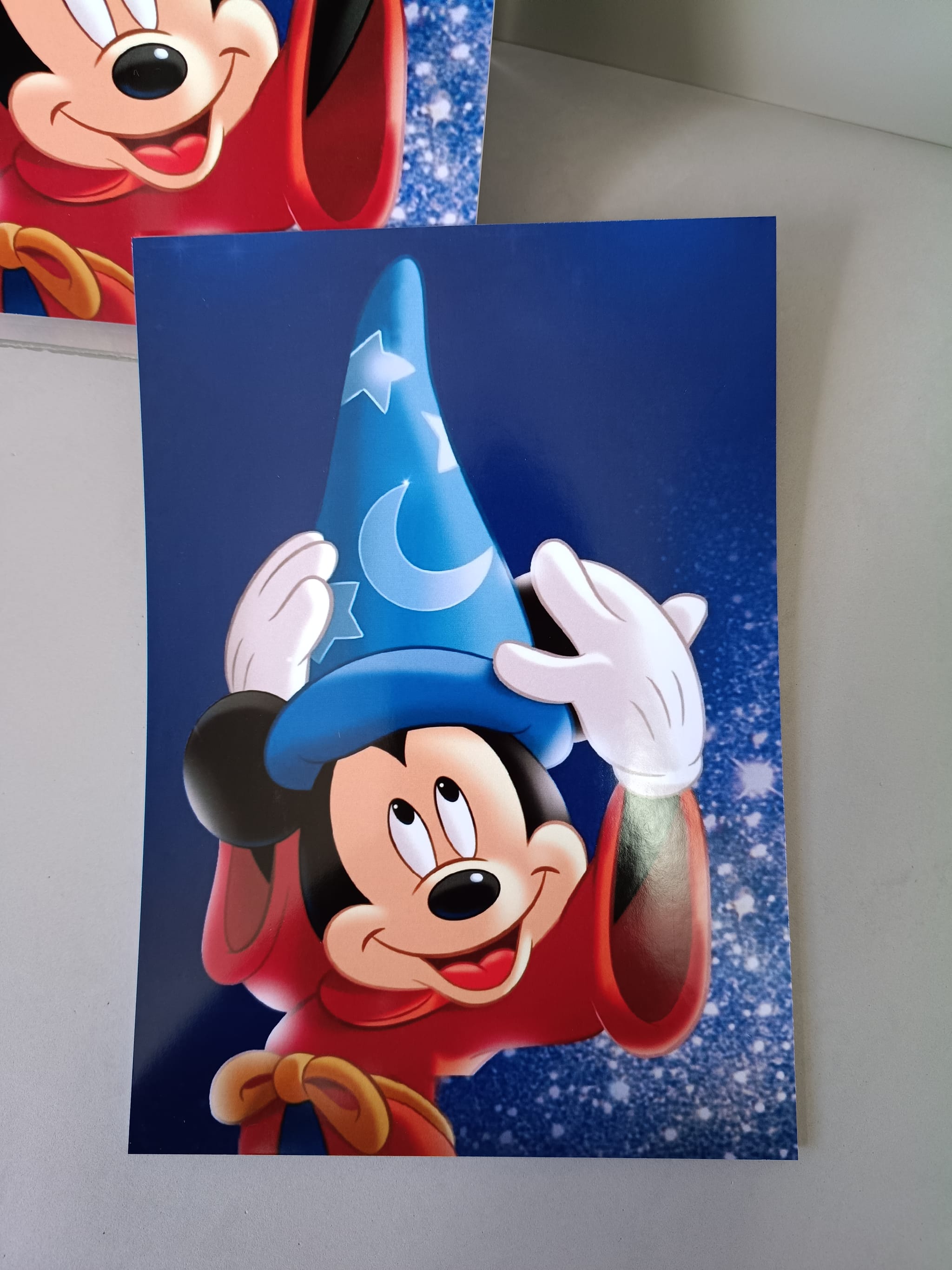 Papel Carta Mickey ou Bloco de Anotações
