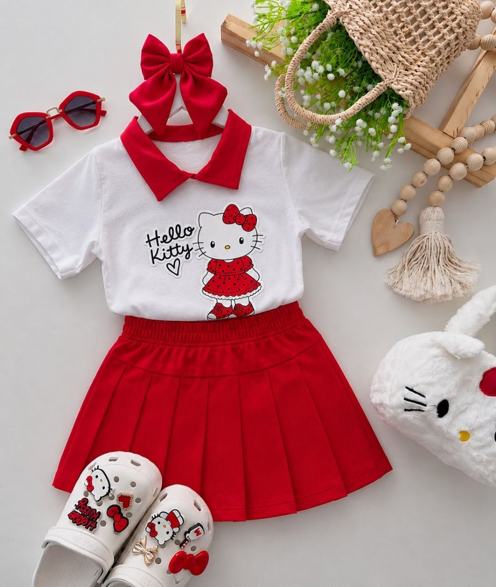 CONJUNTO HELLO KITTY
