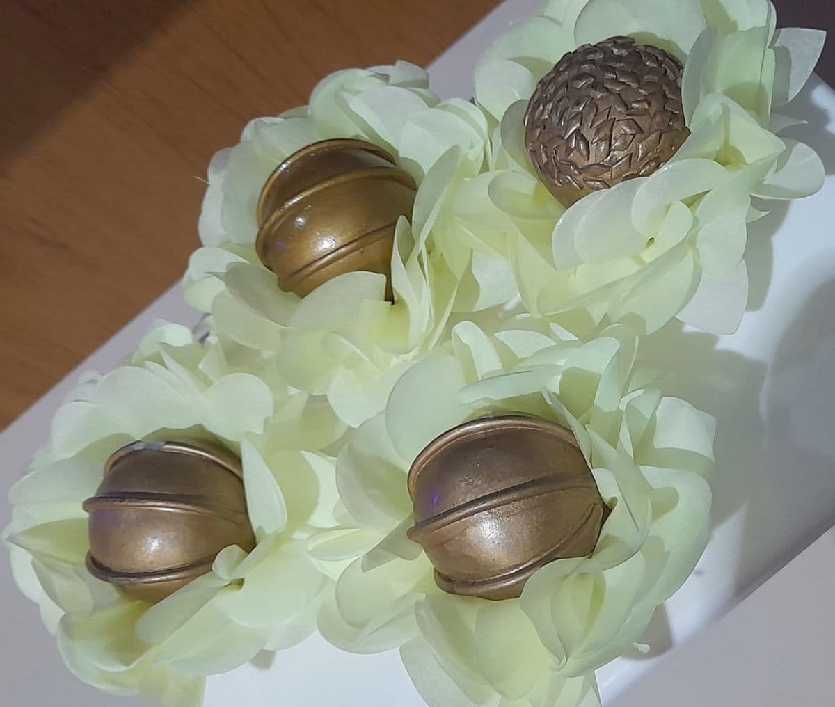Forminhas coração apaixonado amarelo bebe