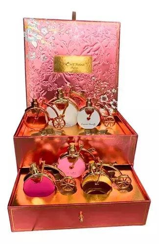 Kit Mont'Anne Premium Luxo Edição Limitada Feminino - c/6 Perfumes