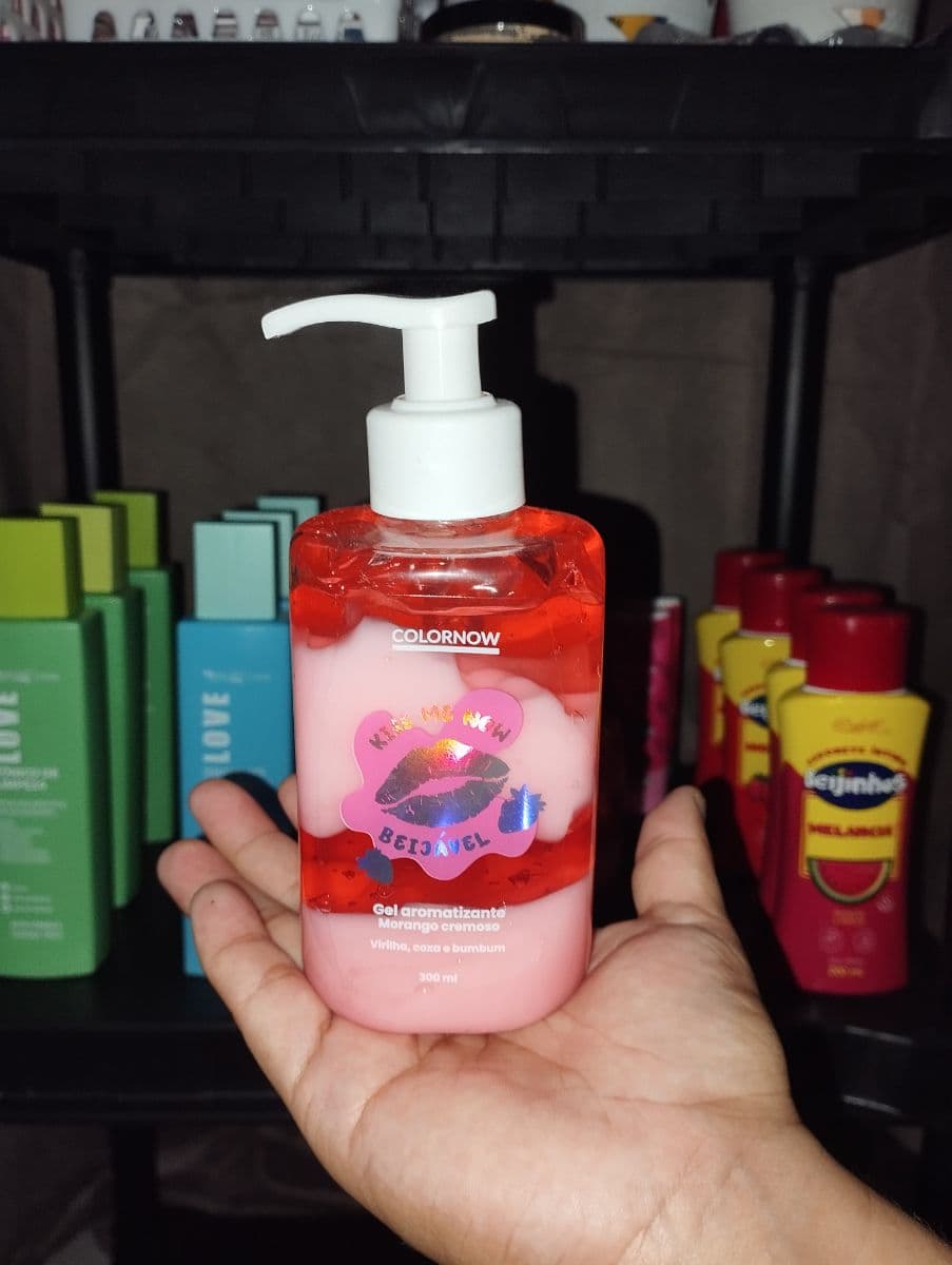 Gel hidratante beijavel Colornow