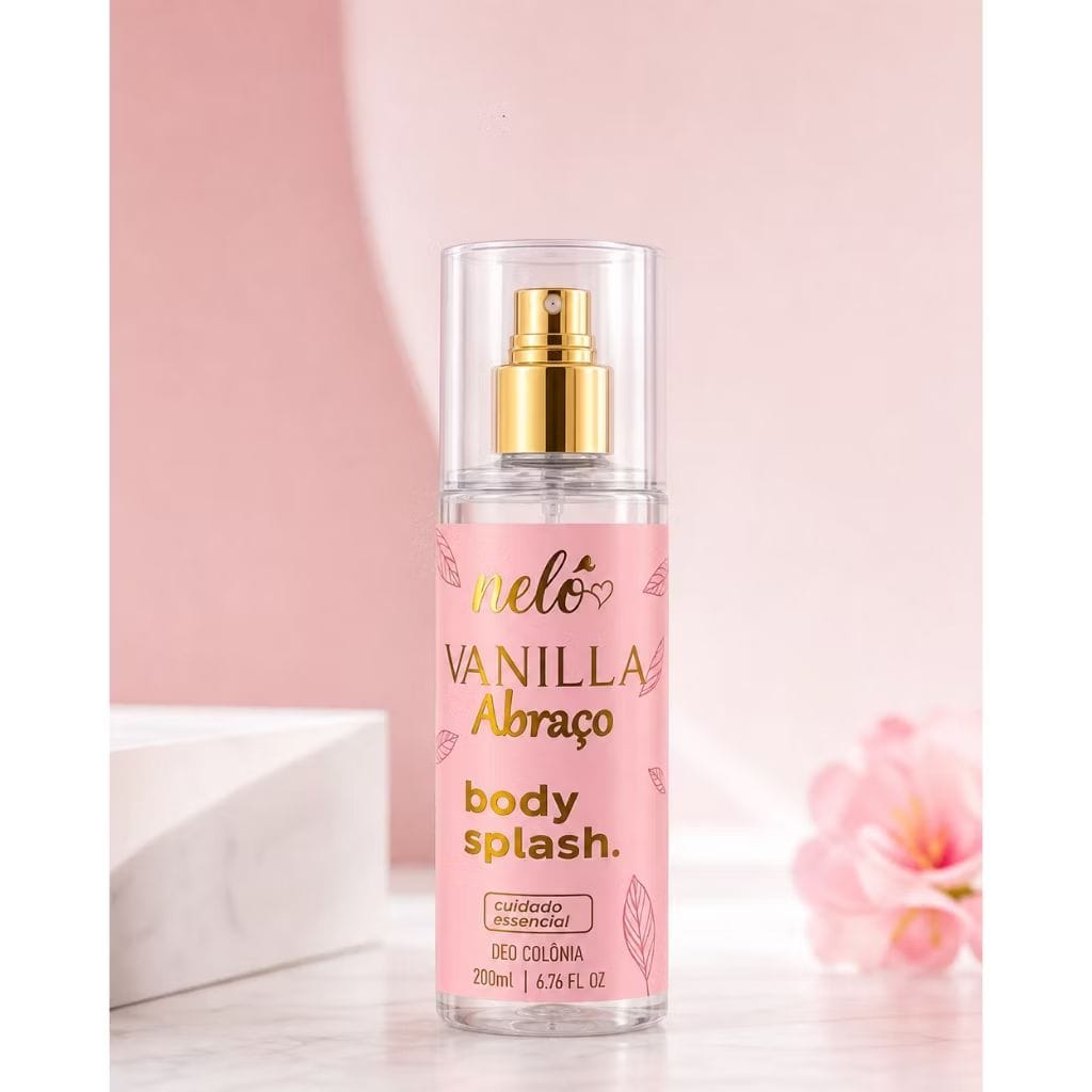 Body Splash Nelô Vanilla Abraço Deo Colônia 200ml