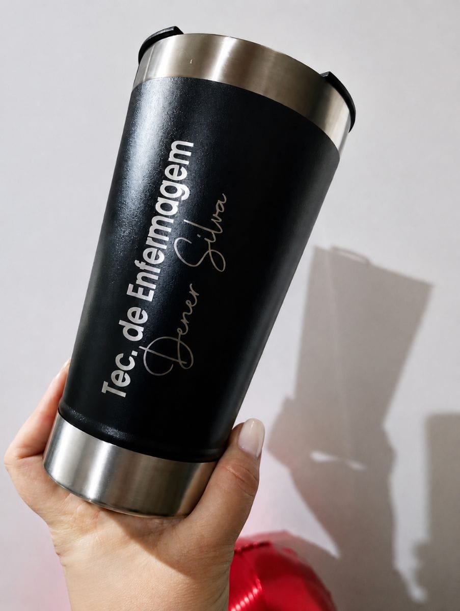 Stanley personalizado preto