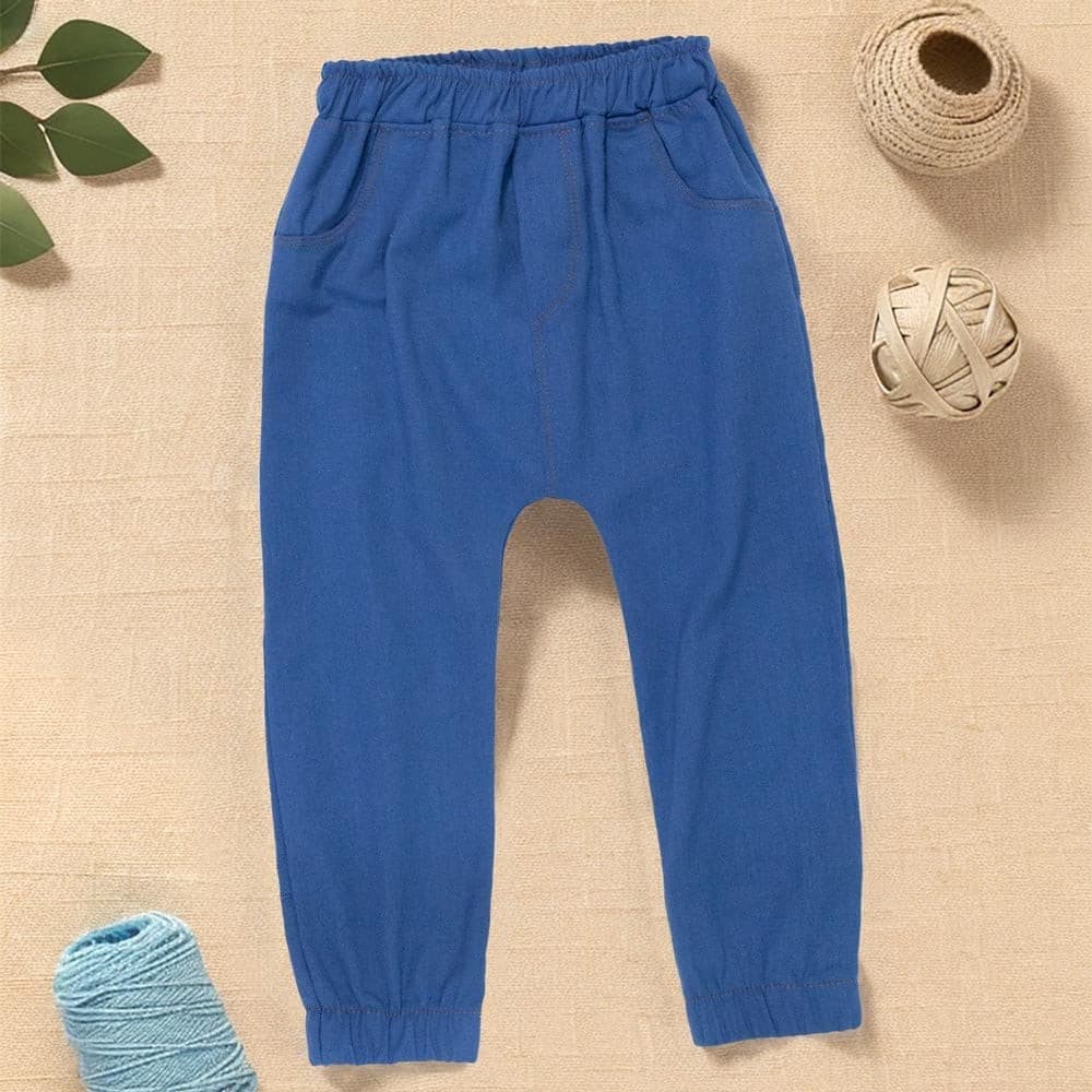 Calça baby em linho ecológico