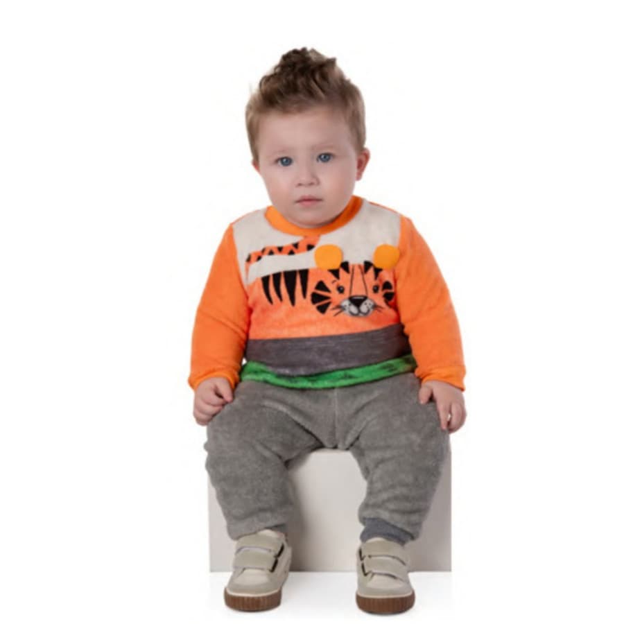 Conjunto em pelo Tigre Tileesul