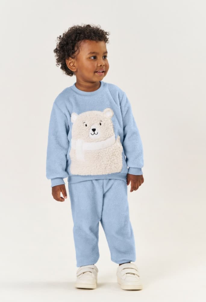 Conjunto Urso Cachecol Tileesul