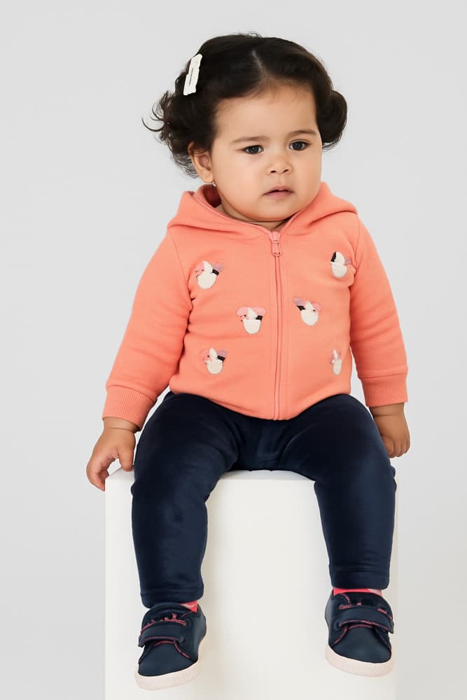 Calça Legging baby em tecido diferenciado