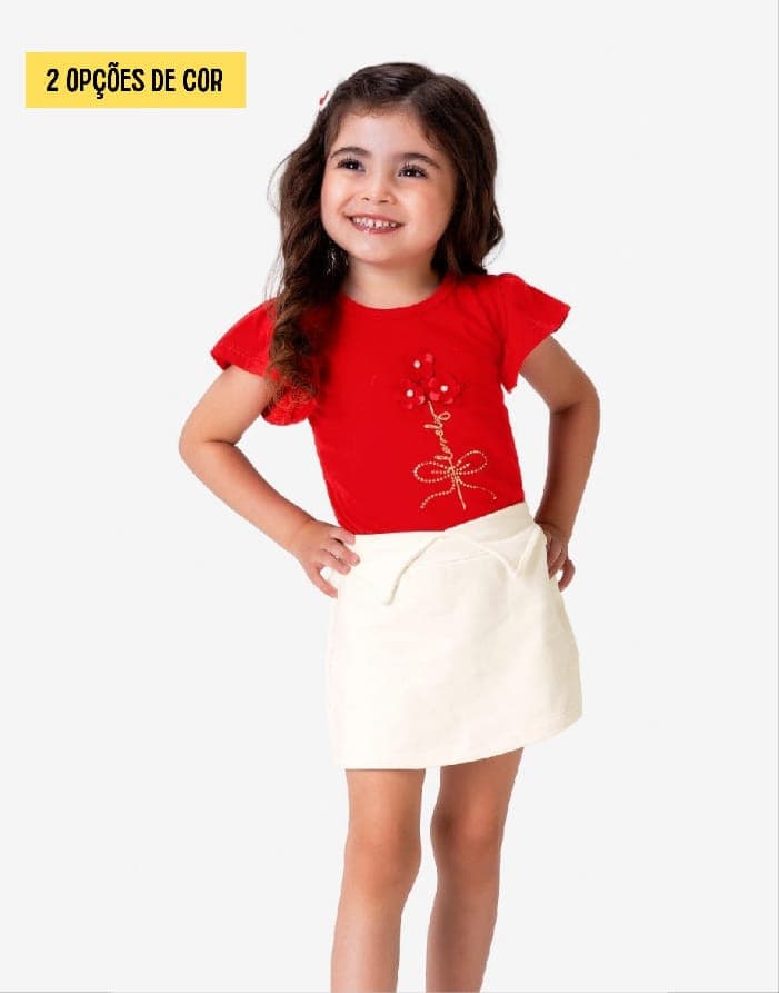 Conjunto Lovely Flores Tileesul