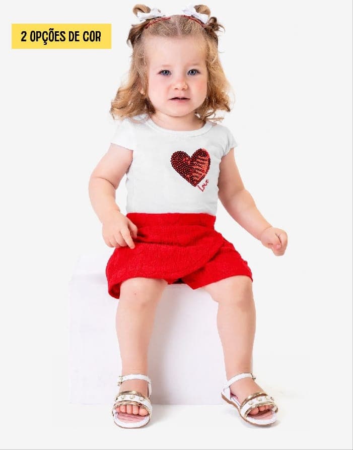 Conjunto Baby bordado Tileesul