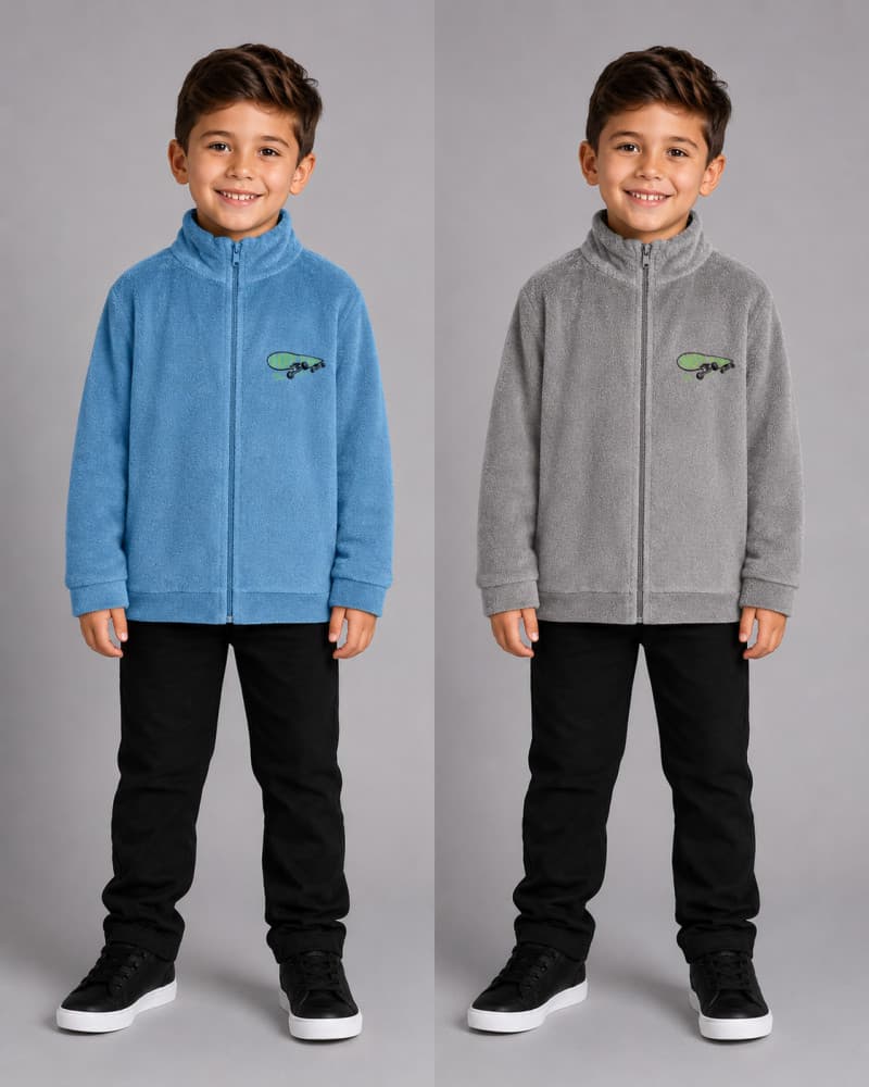 Jaqueta em Fleece