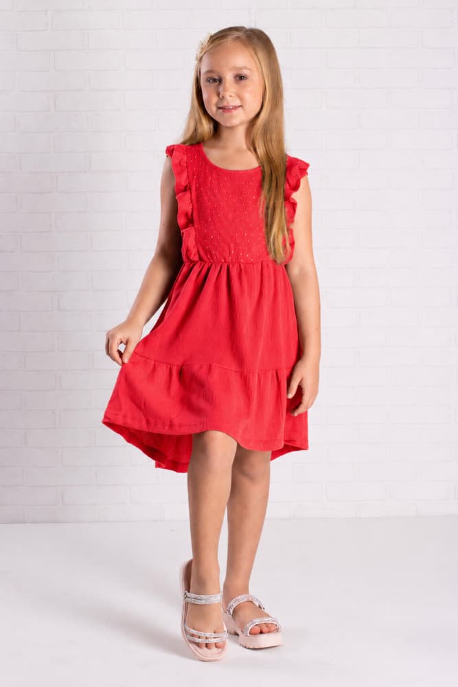 Vestido Miss Patota malha waffer