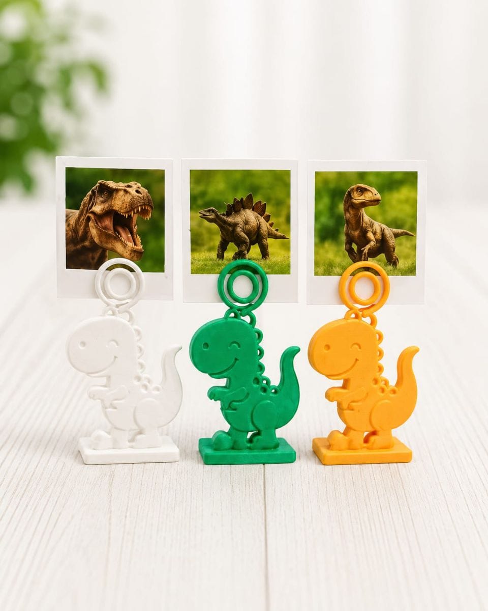 SUPORTE DE FOTOS DINOSSAUROS