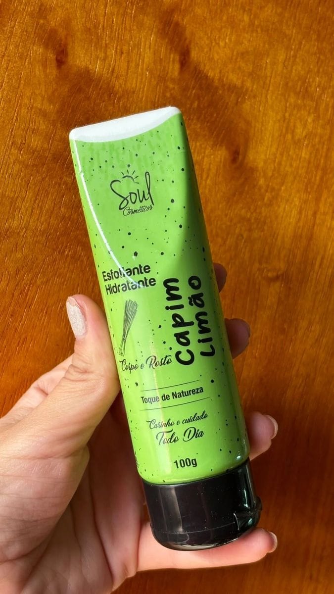 Hidratante esfoliante Capim Limão
