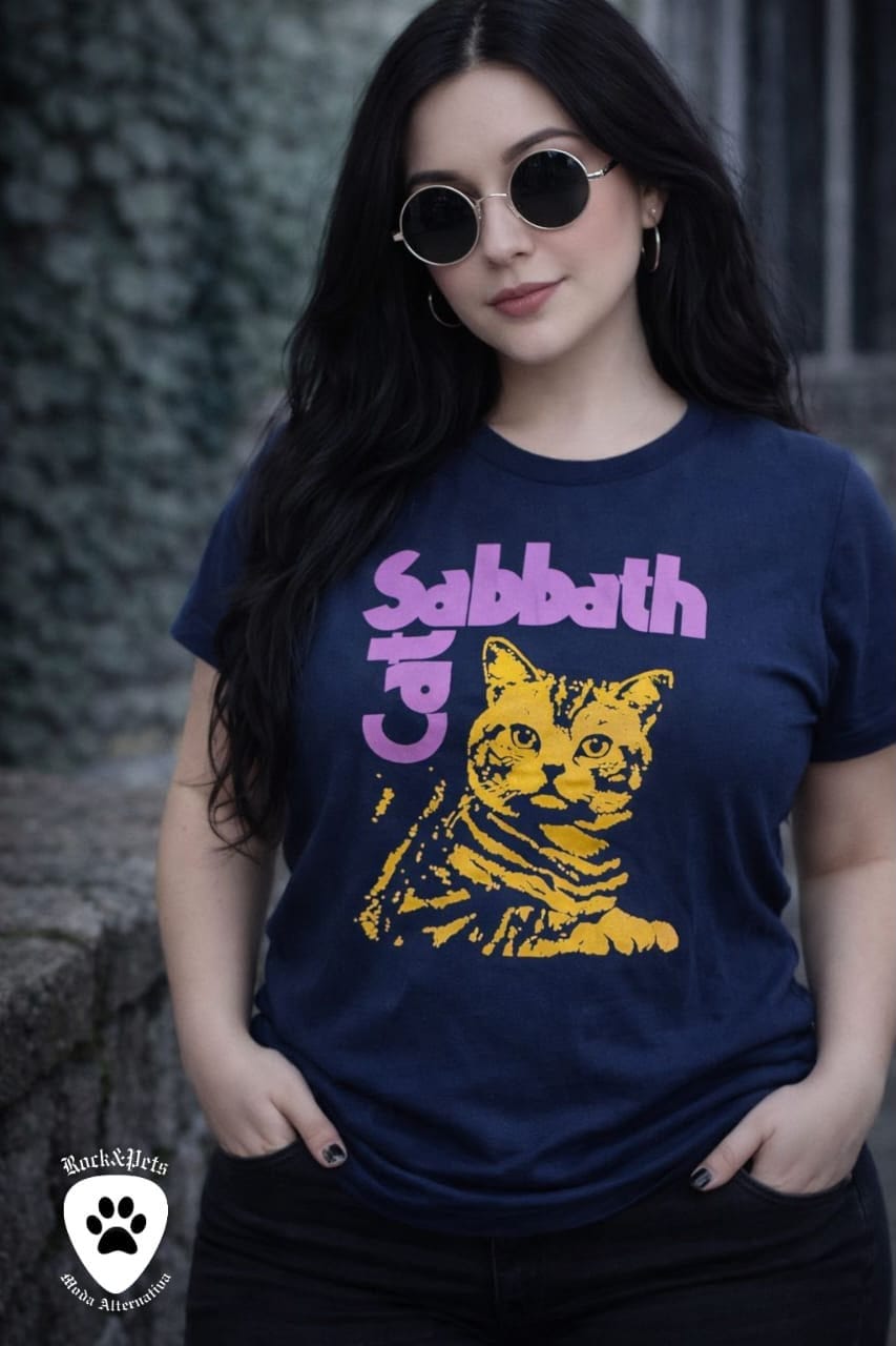 Camiseta Black Sabbath Cats