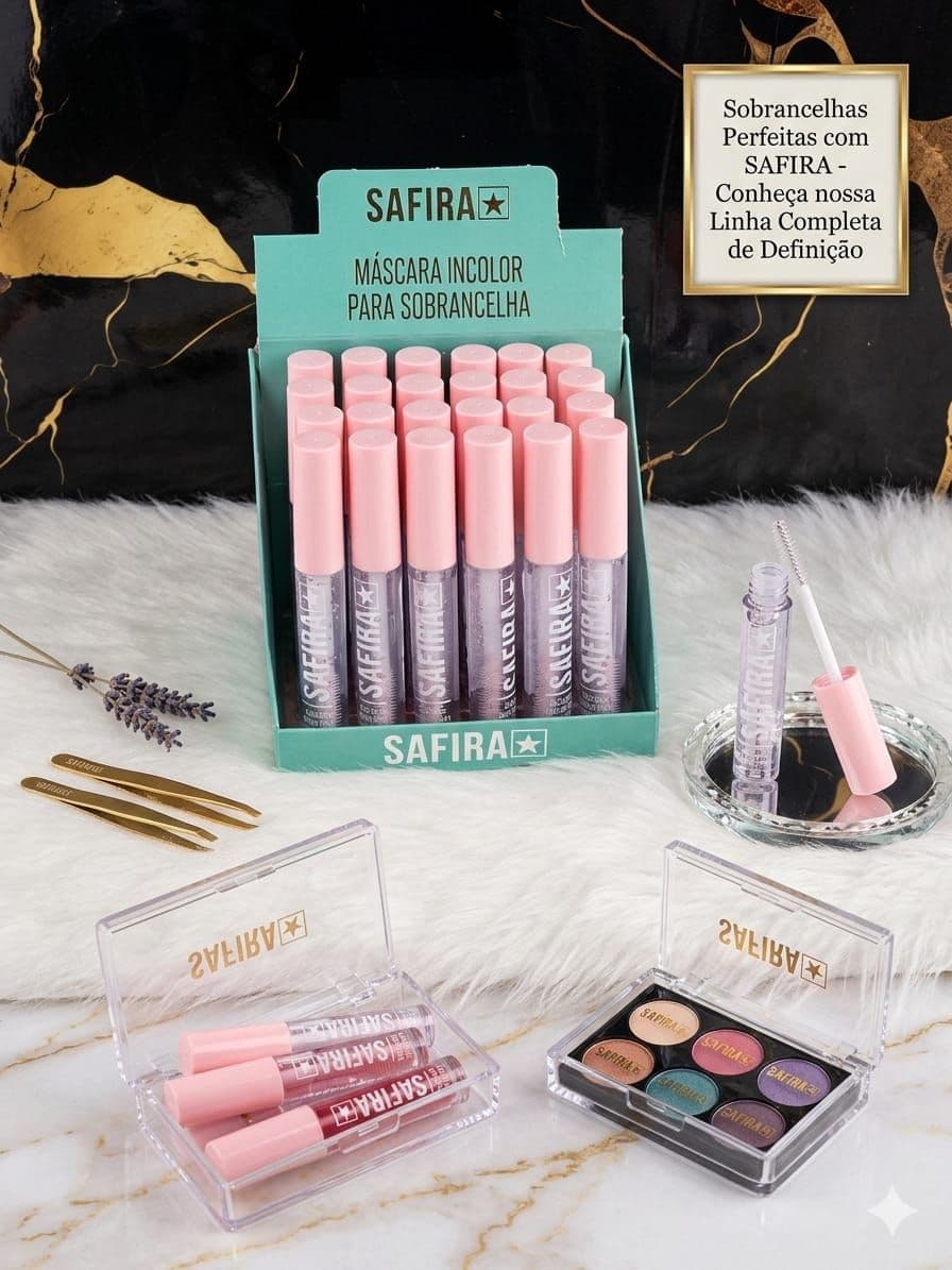 MASCARA DE SOBRANCELHA SAFIRA