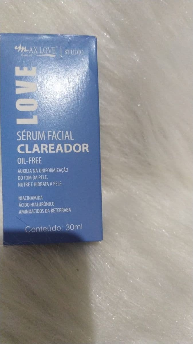 SERUM FACIAL CLAREADOR MAX LOVE OIL-FREE