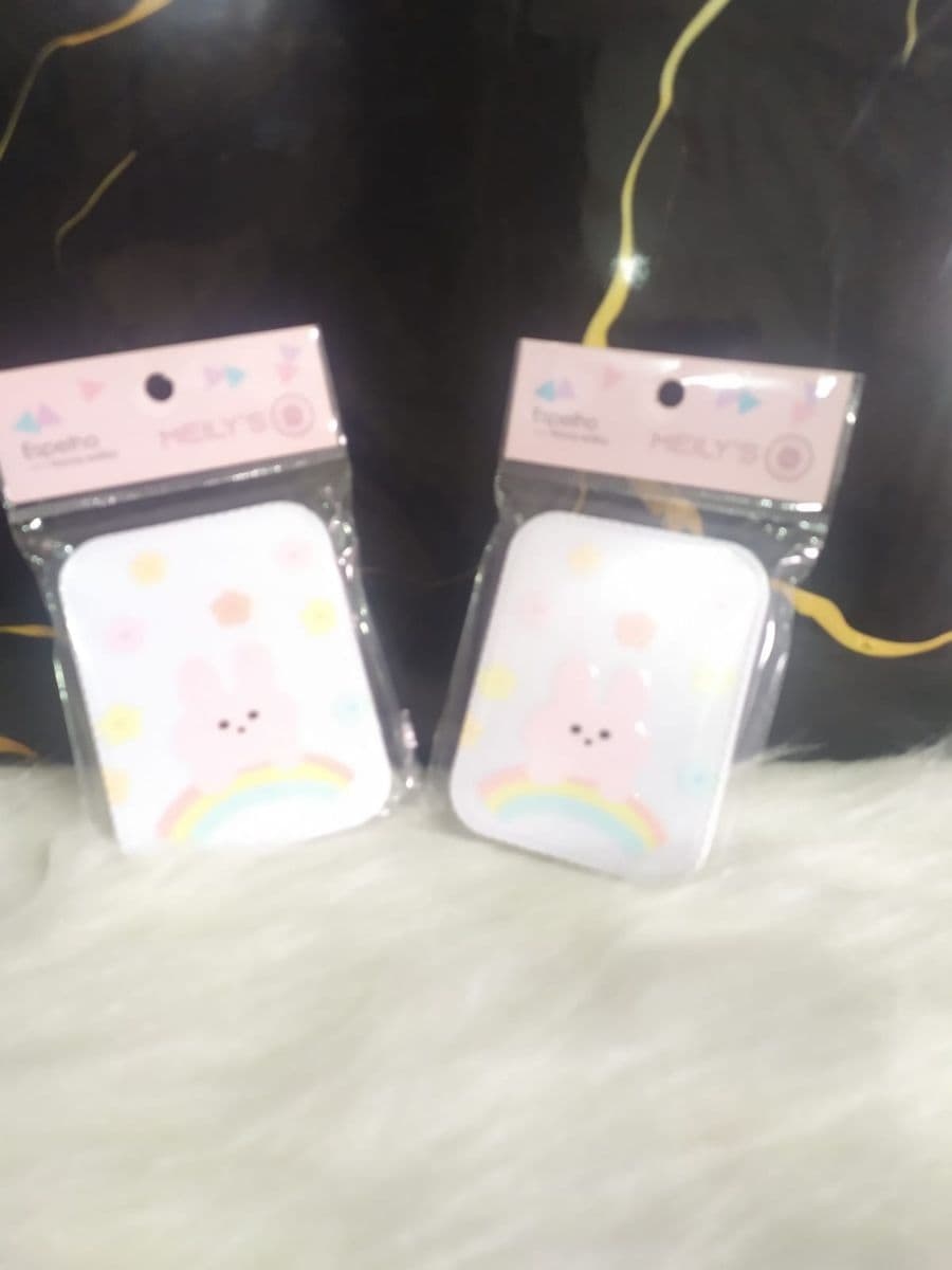 ESPELHO DE BOLSA DOBRAVEL E PENTE DE URSO