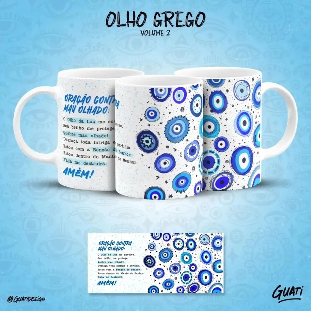 Canecas olho grego