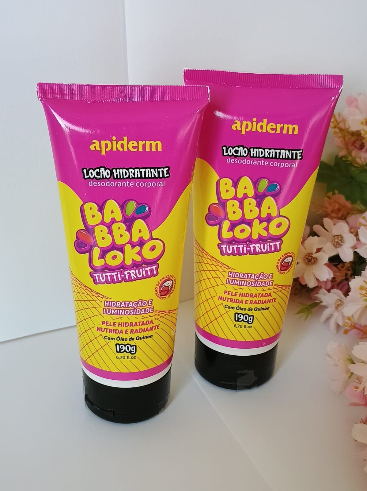 Loção Hidratante Babbaloko Tutti FruittLoção Hidratante Babbaloko Tutti Fruitt