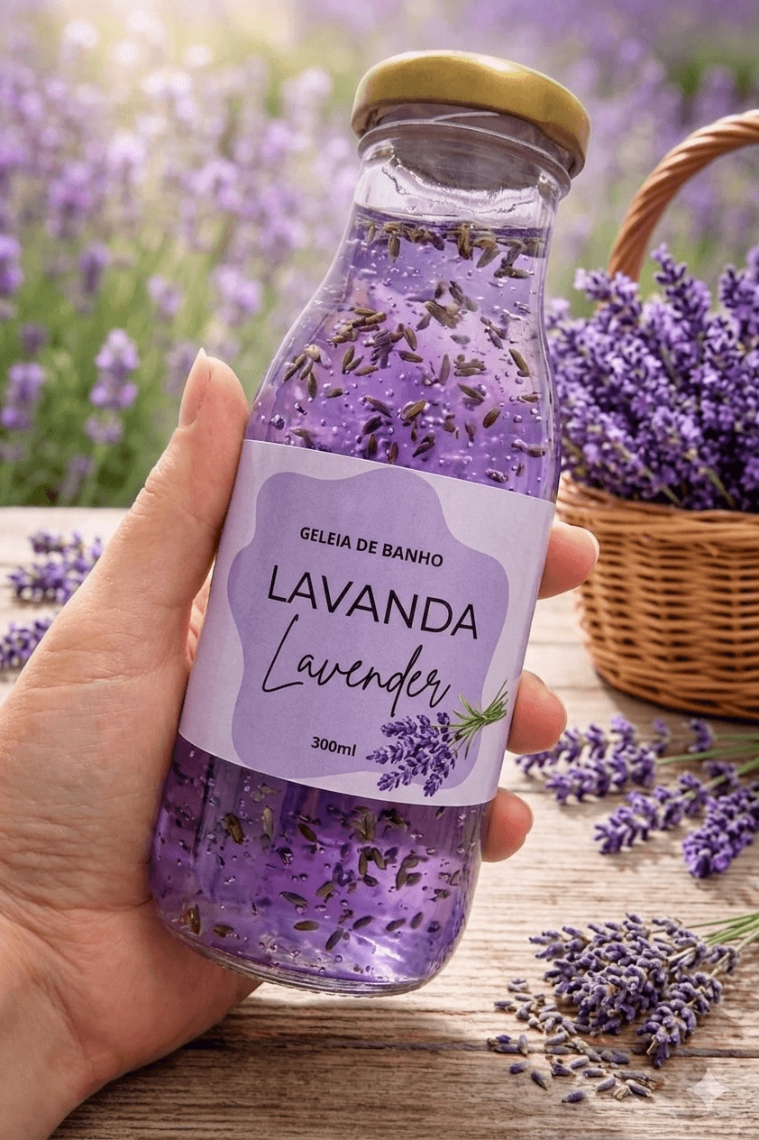 Geleia de Banho de Lavanda