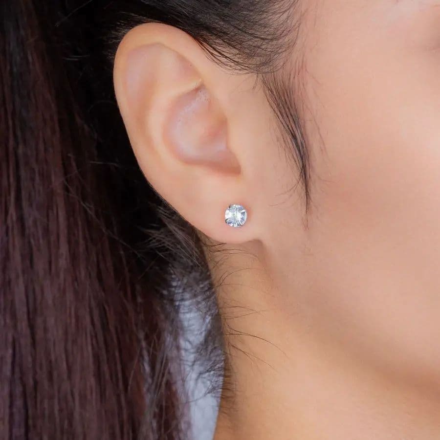 Brinco Zircônia Redonda
