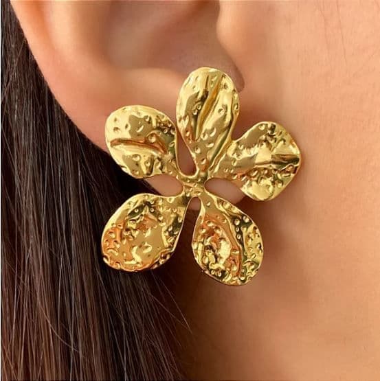 BRINCO FLOR PÉTALAS TEXTURIZADAS 2286802