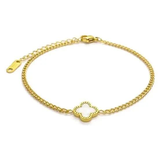 Pulseira Trevo Minimalista