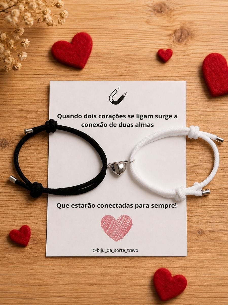 Pulseira Magnética Conexão de Almas