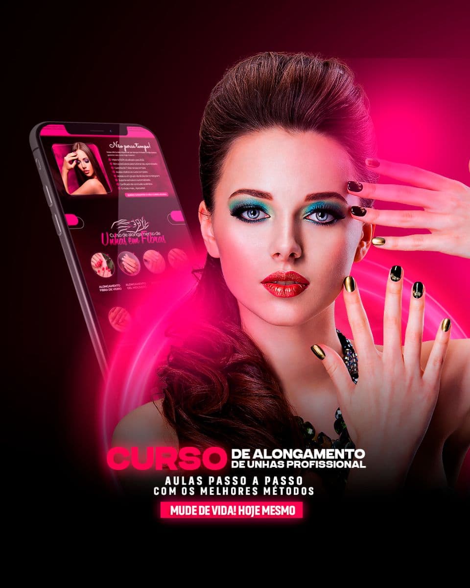 Curso Alongamento de Unhas