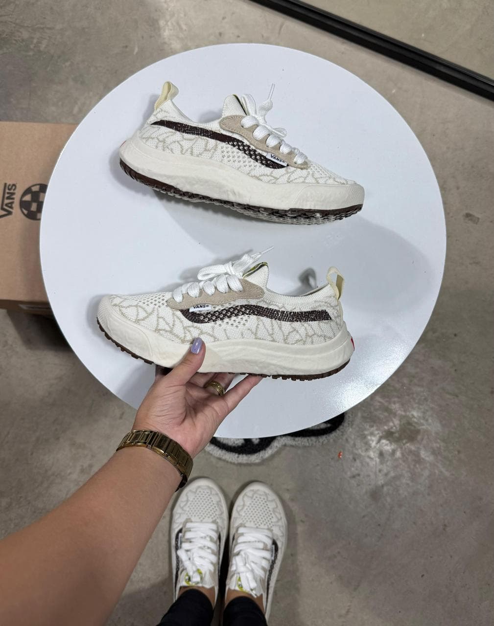 ✔️TÊNIS VANS vr3 OFF Cafe