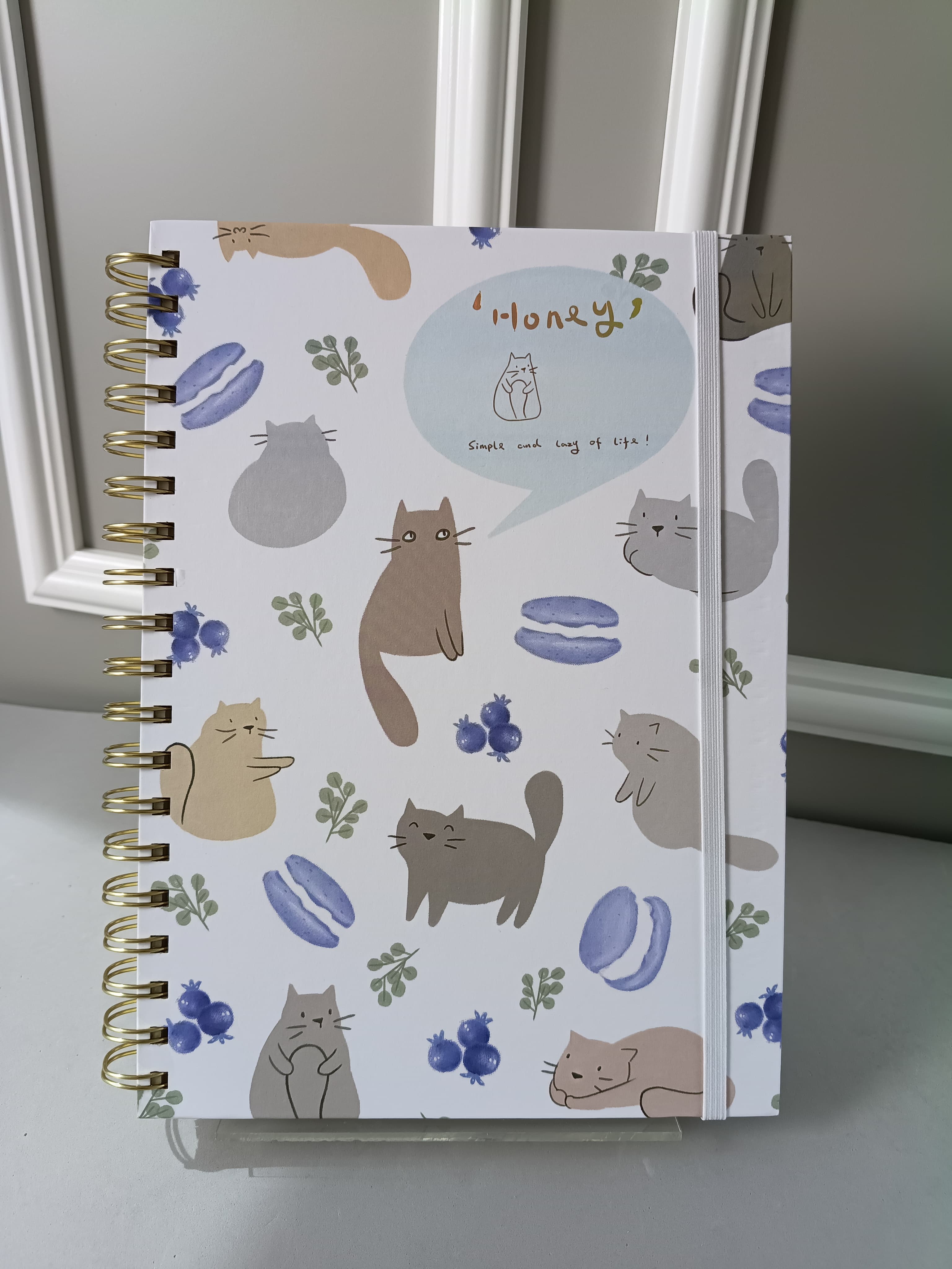 Caderno Gato Cats Uniso Colegial