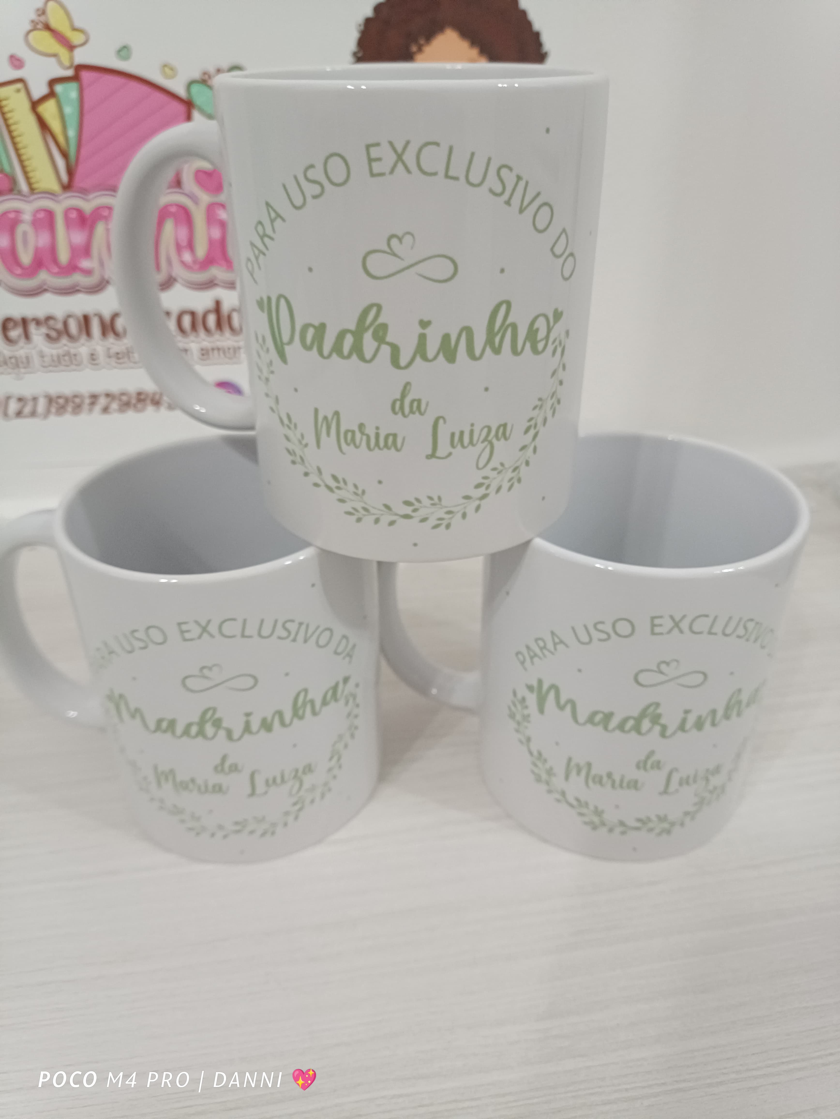 Caneca de porcelana