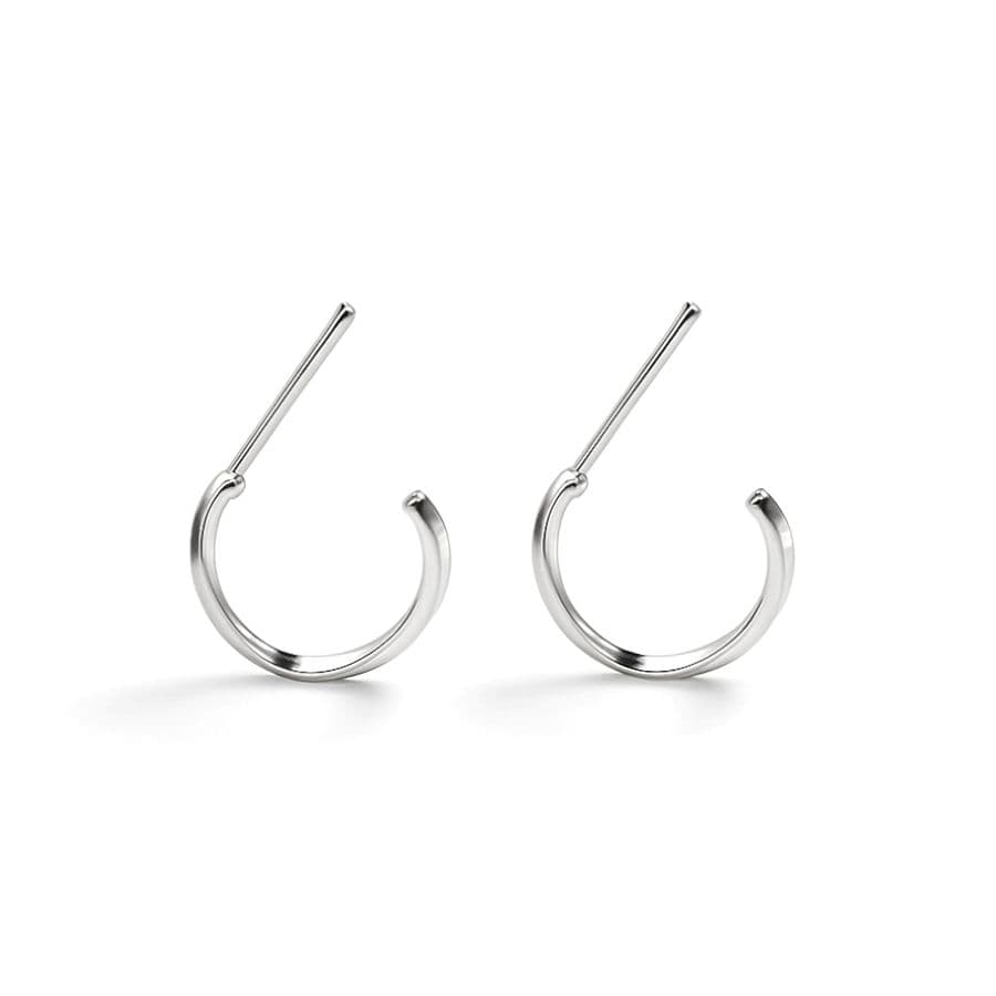 Argola de aço inox, fio Torcido 1,3 cm
